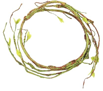 XAGMODSHN Vigne artificielle réaliste pour terrariums - Aspect naturel - Pour divers amphibiens, habitats et reptiles