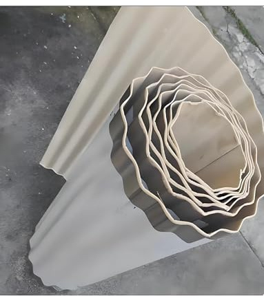 Sound-Absorbing Stainless Steel Canopy Panel - Sound-Insulating Corrugated Panel for Carports and Eaves