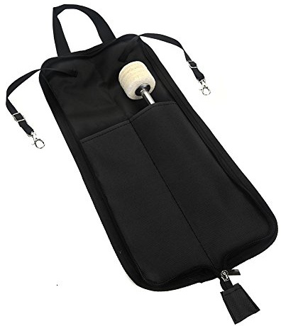 Drum Stick Bag, Hängendes Drumschlagzeug Lager, Drumstick Storage, Portable Hänge Tasche mit Griff, 5 Farben, für Musiker, Rehearsal, Auftritte, Studio oder Zuhause