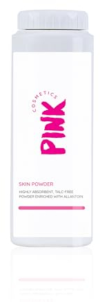 PINK Skin Powder Hautpuder (100 g) – Zur Vorbereitung von Waxings und Sugarings – talkumfrei