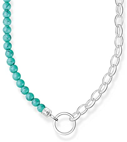 Collier Thomas Sabo avec perles bleues argent sterling 925 KE2188-404-17-L45V