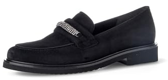 Gabor Donna Mocassini, Signora Pantofole,Pantofola,Scarpe da College,Scarpe Business,Nero (Schwarz) / 17,40 EU / 6.5 UK
