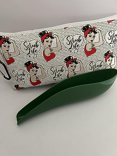 PiPi Debout Harte Urinette, schwarz, mit Tasche Girl Power und Karabiner, für unterwegs