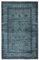 TESSO LIVING Alfombra Kilim Vintage Salón, Pelo Corto, Antideslizante, Lavable a máquina, Verde - 80cm x 150cm, Tapete Moderno de Pelo bajo, Super Suave, Flecos