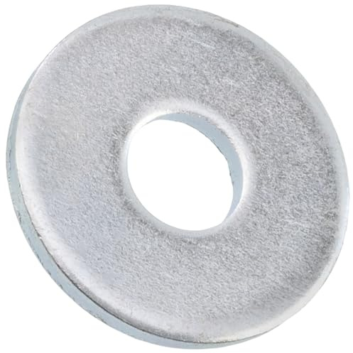 AERZETIX - C48857 - Juego de 20 arandelas planas M8 - en acero galvanizado - construcciones de madera perno tornillo tuerca sujeción fijación mecánica