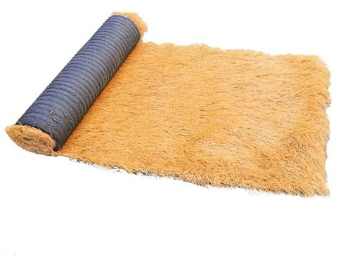 SARKEY Techo De Paja Artificial, Rollos De Paja Palma Mexicana Artificial, Paja SintéTica De Plástico Tipo Alfombra PE, Decoración De Valla De Jardín Y Decoración De Bar(1x17m(3.28x55.77ft))