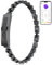 LIGE Braccialetto intelligente da donna, alla moda quotidiana, braccialetto fitness con modalità sportive, monitoraggio del sonno, monitoraggio della salute, calorie, contapassi, acciaio inox, nessun