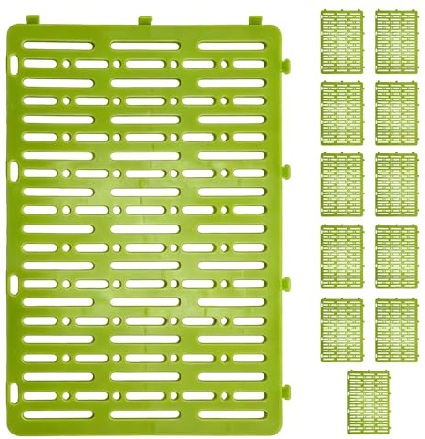 WDKXCN 12 Pezzi Protezioni per Tronchi Albero, 20x30 cm Regolabili Protezione per Tronco d'Albero Protezioni per Corteccia di Albero e Piante, Protezione Tronchi in Plastica Contro Tosaerba e Animali