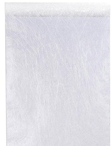 Santex Chemin de Table Fanon 30cm. - Rouleau de 5m. - Blanc