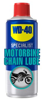 WD-40 Specialist Motorbike Chain Lube - 400 ml - Weatherproof, Rust and Corrosion Protection, Suitable for All Motorbikes