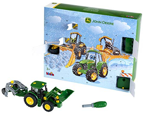 Theo Klein 3936 - John Deere Advent Calendar with 24 Doors