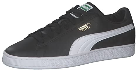 PUMA Basket Classic XXI, Scarpe da Ginnastica, Uomo, Puma Black/Puma White, 41 EU