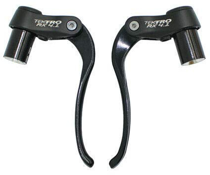 Tektro RX 4.1 Time Trial TT Triathlon Bar End Aero bromshandtag, svart, MH1806