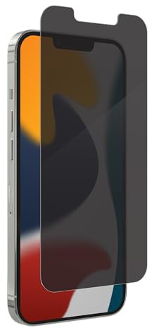 ZAGG InvisibleShield Glass Elite Privacy Screen Protector for iPhone 13/13 Pro & iPhone 14, Slim Design, Anti-microbial, Impact Protection, Smudge Free, Scratch Resistant