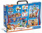 Clementoni Super-Edukit 7 in 1 Paw Patrol - Umfangreiche Spielesammlung für Vorschulkinder ab 3 Jahren - Inkl. 3 Puzzles, Würfelpuzzle, 2 Assoziationsspielen & 12 Quizkarten, 18112