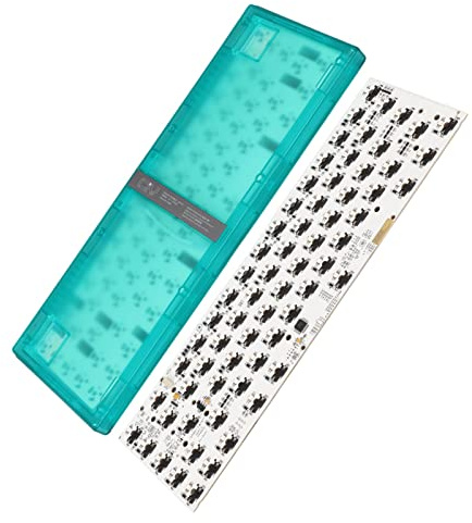 dsheng Kit Tastiera Fai-da-Te, Kit Fai-da-Te Tastiera Meccanica 67 Tasti Guscio Meccanico in ABS Cablato per PC (#2)