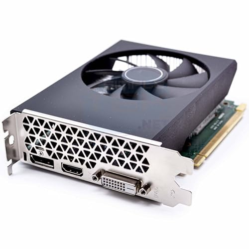 SIMPLETEK - Grafikkarte NVIDIA GTX 1660 6GB GDDR6 für Desktop-PC | 1x HDMI, 1x DVI, 1x DPI | 1x Lüfter | Gaming, Multitasking