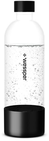 Wessper Botellas de Repuesto para Máquina para Soda | Botella de PET de 800ml de Alta Calidad | Botella sin BPA para el Burbujeador de Agua de Plástico Reciclado