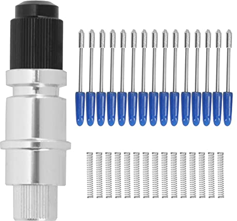 FLEXMAN Hartmetall CB09 Halter, 60 Grad Klingenschneidwerkzeug, Plotterklinge für Aufkleber, PVC, Reflektierende Folie und Haftnotizen, Beschriftung, Schneiden