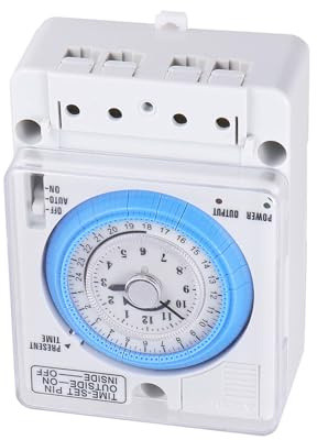 Temporizador Mecánico de Cocina de Precisión en Blanco PC