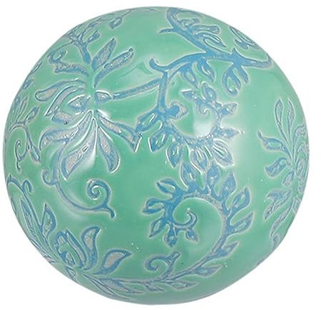 Sosoport Schwimmende Keramikkugeln Für Den Garten Dekorative Wasser Kugeln Bunten Designs 10cm Stilvolle Home Furnishing Deko Für Teich Und Pool Zufällige Farben