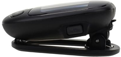 POPETPOP Podomètre 3D à Clip, Compteur de Pas D'extérieur, Comptage Précis, Fonction de Remise à Zéro, avec Lanière, Noir pour Adultes et Seniors