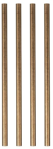 LABRIMP 4 Piezas Pasadores de Cobre para Mango de Cuchillo Varillas Sólidas Redondas de Remaches Decorativos para Fabricación y Reparación de Mangos Trabajos Cuchillería
