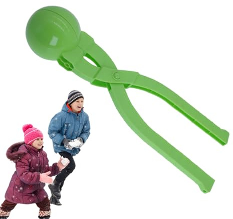 Schneeball-Maker-Spielzeug – 34 x 7,5 cm großes Schneeball-Formwerkzeug, Winterspaß-Ausrüstung, verdicktes Outdoor-Spielzeug für Kinder | Verwendungsmöglichkeiten für Schneespiele auf dem Feiertagsspi