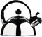 Premier Housewares 1.0 L Stainless Steel Kettle Travel Kettle Silver Stove Kettle- Whistling Kettle 0.3 mm - Mirror Finish (includes Handle) 17h x 18w x 18d cm