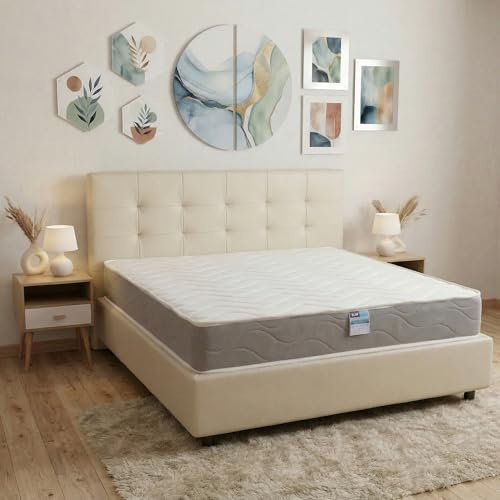 Materassimemory.eu - Materasso Molle insacchettate indipendenti Spring Basic Matrimoniale Mis. 160x190 Alto 22cm Anatomico, Ipoallergenico, Spedito Sottovuoto Arrotolato, 100% Made in Italy