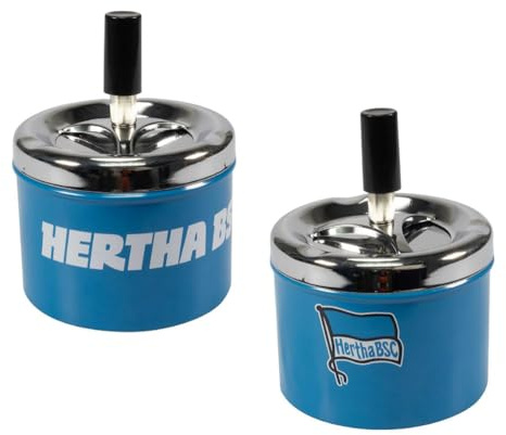 Hertha BSC Drehaschenbecher Aschenbecher Ascher Windaschenbecher