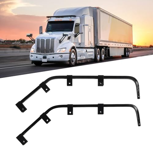 Staffa per Gancio per Paraspruzzi 29 Pollici, Struttura in Acciaio Al Carbonio, Design Professionale, Installazione Semplice, Compatibile con Vari Camion, e Rimorchi