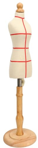 Forma de vestido femenino profesional ajustable, flexible para coser, patrón simple con marco de madera sólida (tipo 2)
