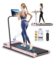 BLACK LORD Laufband, Walking pad 9/12/16 km/h, Laufmattemit/ohne 9% Steigung, unter dem Schreibtisch,tragbar, leise, LED-Display, App, 120/130/140 kg Belastbarkeit, Zuhause und Büro, 2,2/3,0/3,2 PS