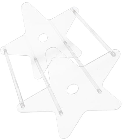 JECOMPRIS Présentoir à Disques Vinyle en Acrylique Transparent, Support de Bureau Portable et Démontable, Organiseur Vertical pour Rangement Vinyles, Livres et Documents, pour Bureau