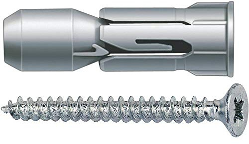 fischer 024772 - Taco PD 8 nylon S (Envase de 50 ud.), gris