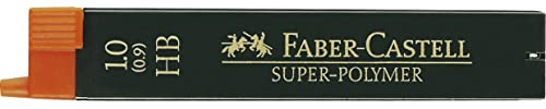 Faber-Castell 9069 – Minen, 12 Stück, 2B
