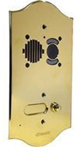 Videocitofono con piastra frontale Roma Serie 6 BP 2 file - 3206/2/RI - COMELIT