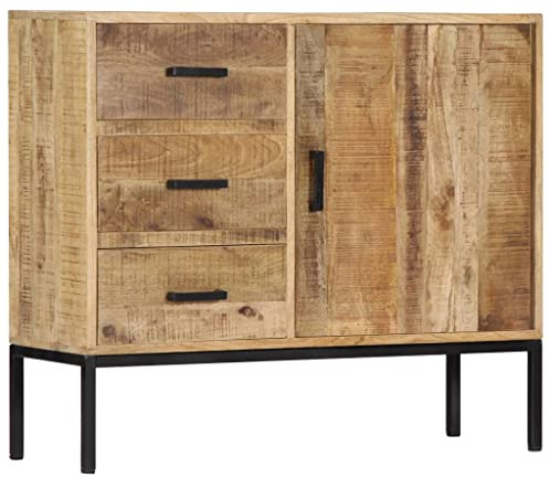vidaXL Anrichte 88 x 30 x 71 cm, Mangoholz massiv