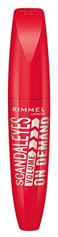 Rimmel London Mascara ScandalEyes Volume on Demand, Mascara Volume Modulabile, Nero