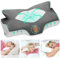 Elviros Orthopädisches Kopfkissen aus Memory Foam, Seitenschläferkissen Nackenstützkissen, Kopfkissen Nackenschmerzen, Ergonomisches Schlafkissen für Nacken-und Schulterschmerzen, 53.8 x 11/9 x 33 cm