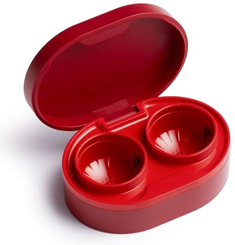 3N ReO2 Contact Lens Cleaner Capsule Replacement(Red), Fit Various Soft Lens, Daily Disposal, Long-Term Contact Lens and Colored Contact Lens
