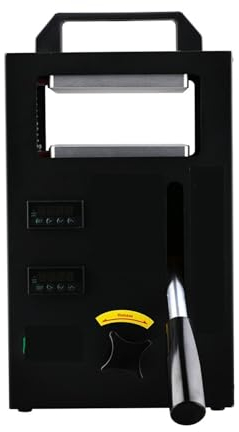 Pressa di calore Pressa idraulica for colofonia, resina for estrazione ad alta temperatura con pressa a caldo for riscaldamento del pannello superiore e inferiore da 4 tonnellate