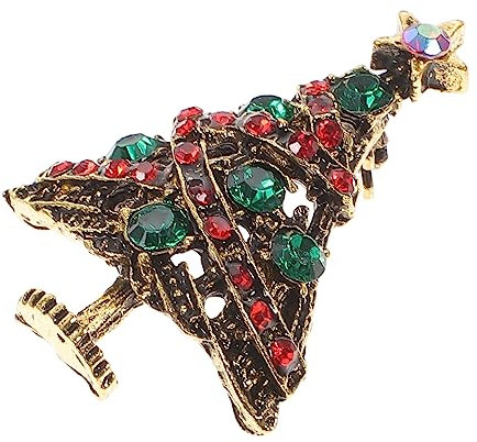 weihnachtsdeko e brosche Weihnachts- -Brosche für Frauen Anstecknadel Brustnadel Frauen Weihnachtsbaum Schmuck