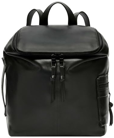 LIEBESKIND BERLIN Rucksack Freizeitrucksack mit Laptopfach Hera Sheep Natural Backpack Black schwarz