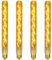 Edison Vintage Glühbirne E27, E27 LED Vintage Dimmbar 4W Röhre Wandlampe Vintage in 30CM Länge, Retro Lampe Vintage LED Röhre Glühbirne E27 Vintage Ideal für Wandlampe ,Steampunk-Lampen - 4 Stück