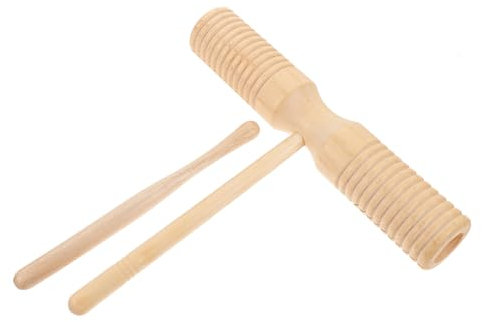 CORHAD Guiro-schlaginstrument Aus Holz Musikinstrument Für Anfänger Für Kinder Kleinkinder Jungen Und Mädchen Heimdekoration