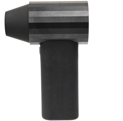 Sxmrmnx X20 - Ventilador turbo de 40 mm, 110000 rpm, 30 W, carga rápida bidireccional, ventilador violento, soplador de hojas, para lavado de coche, color negro