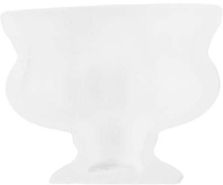 Yardenfun Vintage Decorative Flower Pot Half Shape Home Decor Vase Aesthetic Flower Arrangement