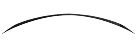 MEXWLOP Heckspoiler for Autos, Heckspoilerlippe, for W205 S205 C, for Klasse C180 C43 C63, for AMG 2014-2021 Auto Heckspoiler(Carbon Look Black)